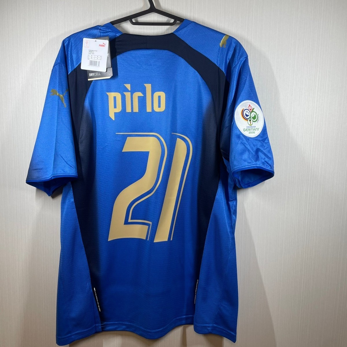 目立った傷や汚れなし】ピルロ イタリア代表 ドイツワールドカップ
