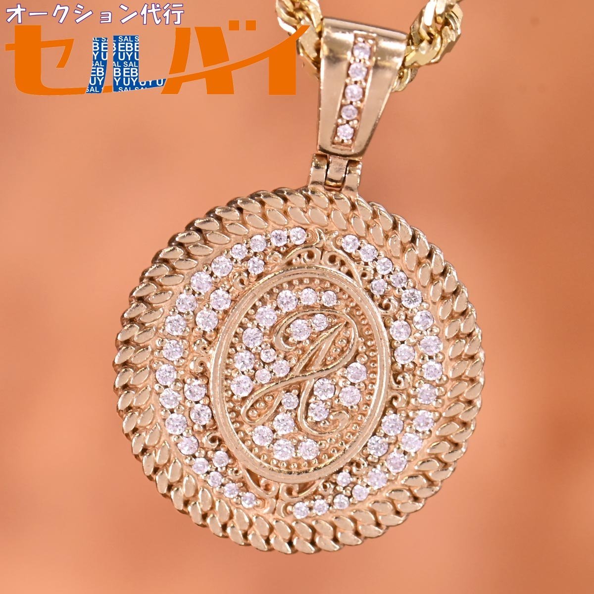 アヴァランチ 10k YG マリア ペンダント アバランチ K10 10金