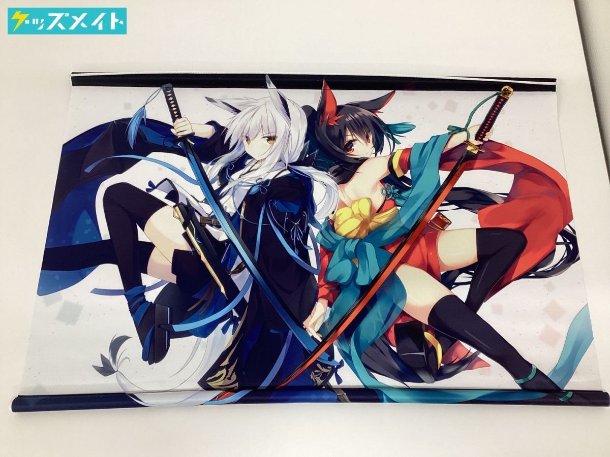 傷や汚れあり】【現状】コミティア116 紅眼騎士団 武器娘タペストリー  