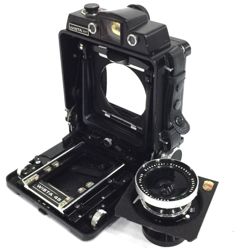 【全体的に状態が悪い】1円 WISTA RF SchneiderKreuznach SuperAngulon 18/90 大判カメラ