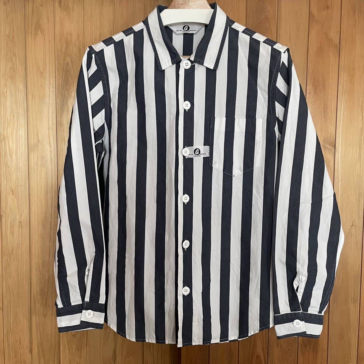 グッドイナフ　GOODENOUGH 囚人ボーダーシャツ グッドイナフGOODENOUGH 囚人ボーダーシャツ