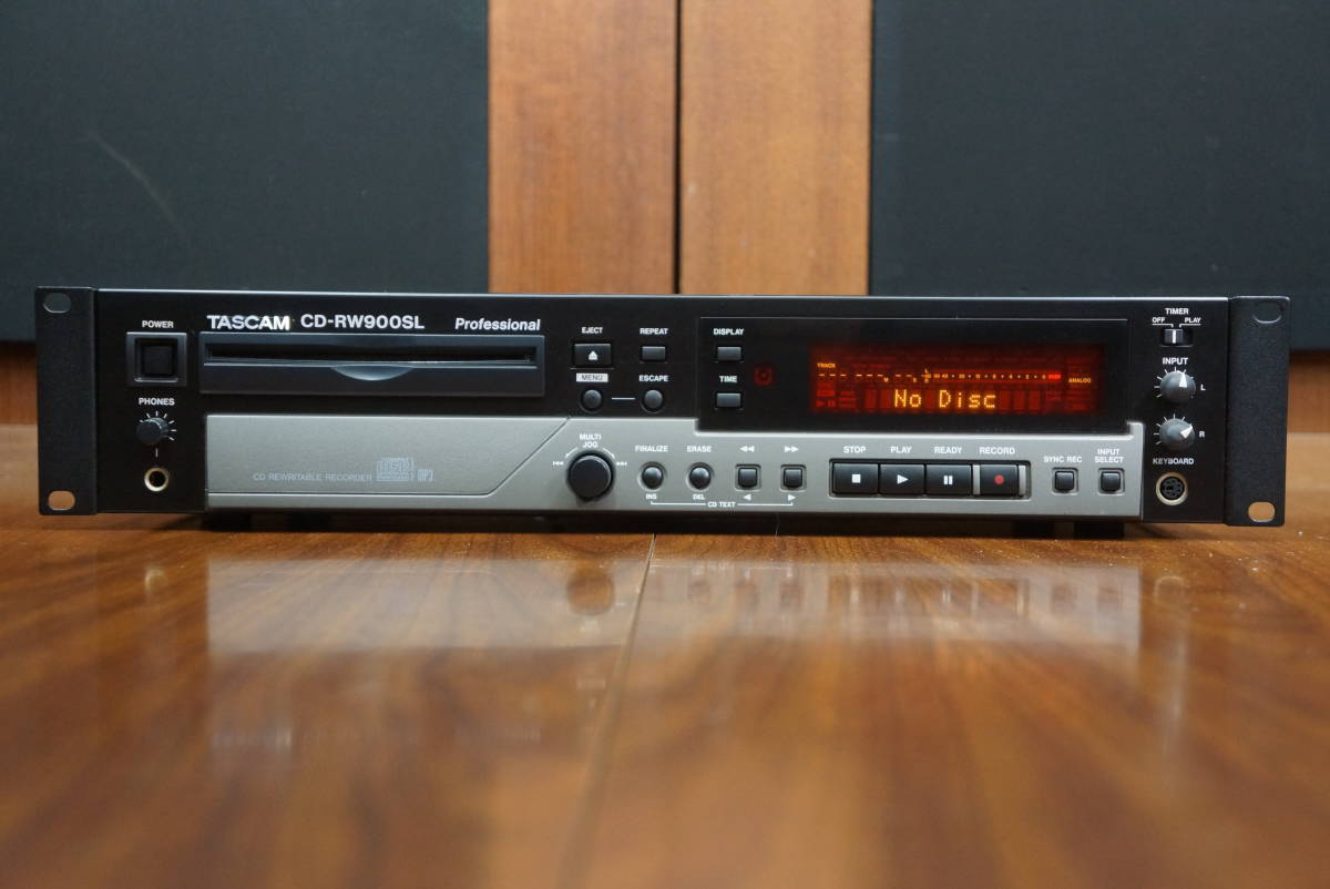  tascam cd rw900sl professional cd teac 