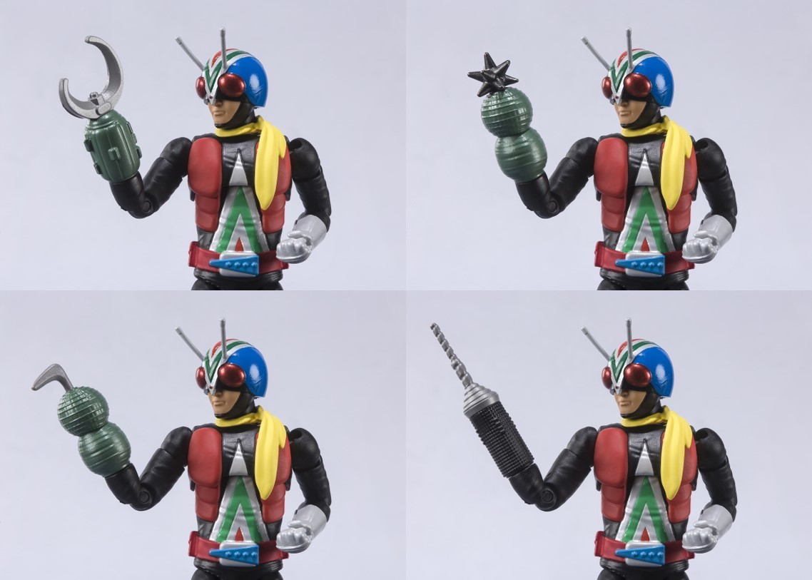 未使用】ライダーマン 拡張パーツ SHODO-X 仮面ライダー11 カセット