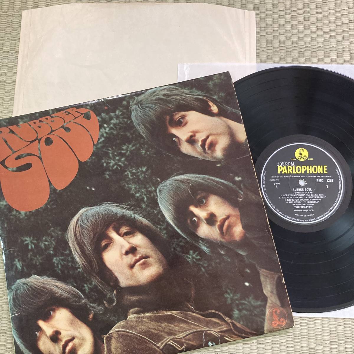 UKオリジナル beatles マト4/3プレス