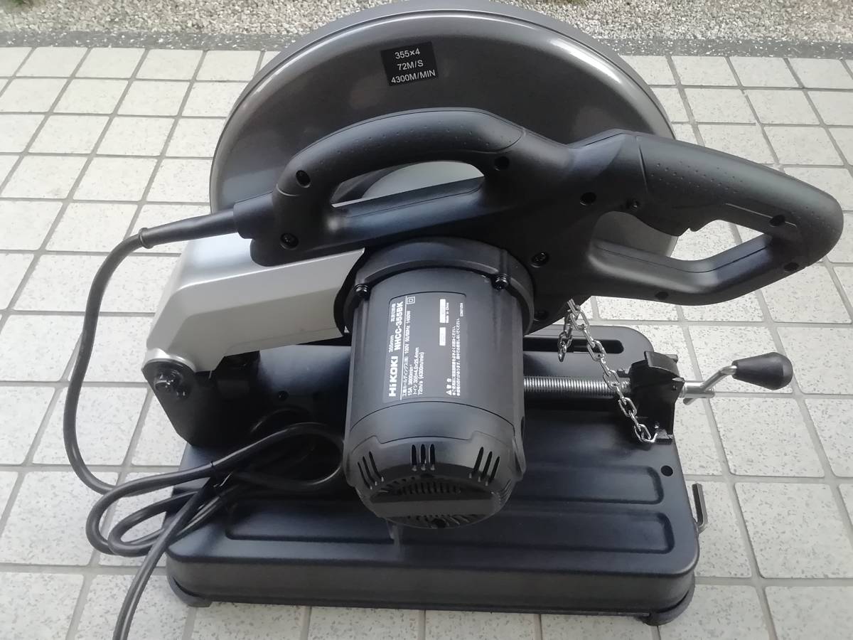 未使用】☆NHCC−355BK 高速カッター 高速切断機 ハイコーキ 日立 