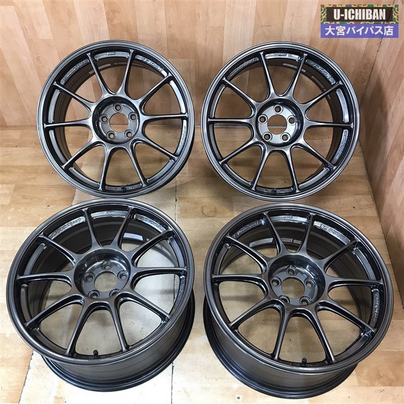 KYOWA KR745 18インチ4本 5穴 PCD100 8J+45