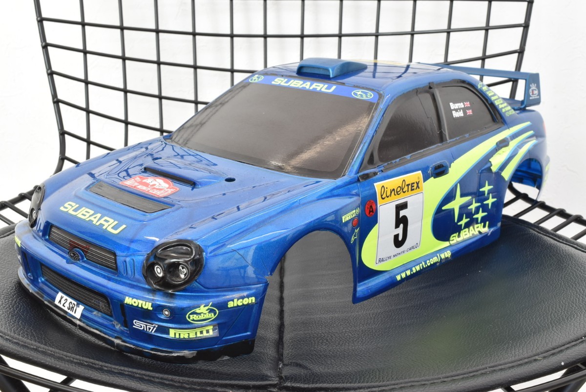 やや傷や汚れあり】タミヤ 1/10 スバル インプレッサ WRC RC ボディの