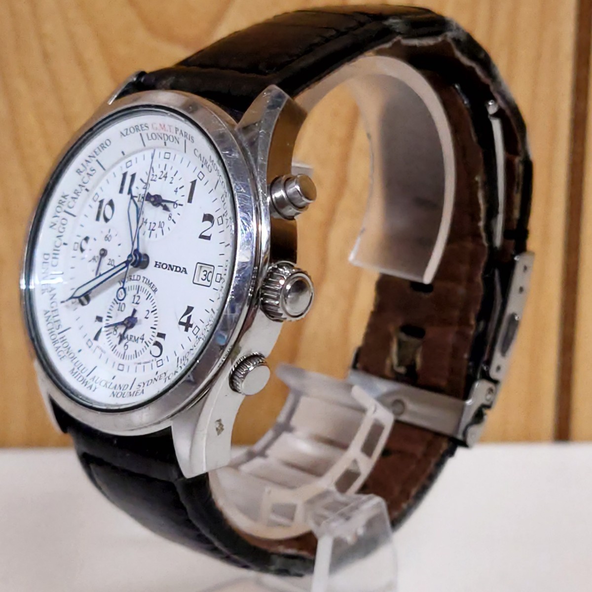 HONDAワールドタイマーY185-0AA0セイコー製クオーツ稼働品