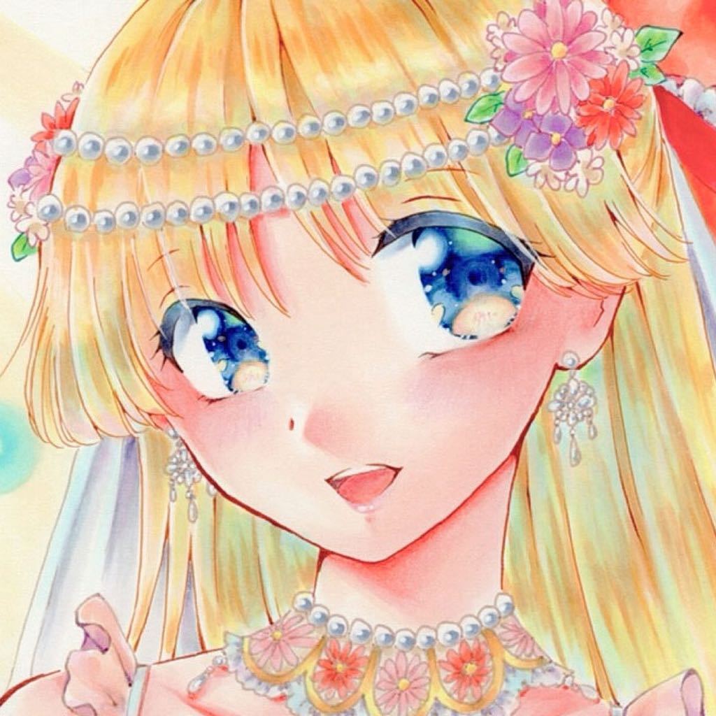 セーラーヴィーナス 直筆 同人 手描きイラスト A4 ケント紙 同人 手描きイラスト 直筆 《愛野美奈子》 美少女戦士 同人手描きイラスト「美少女戦士セーラームーン」セーラーヴィーナス