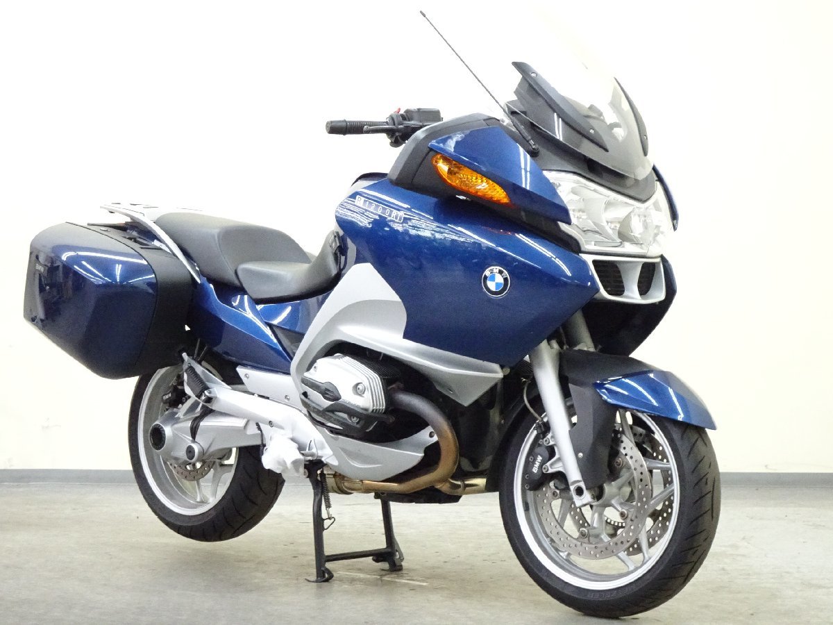【やや傷や汚れあり】特別出品!! BMW R1200RT 【動画有】ローン可 車検残有 2025年3月迄 サイドパニア付 電動スクリーン