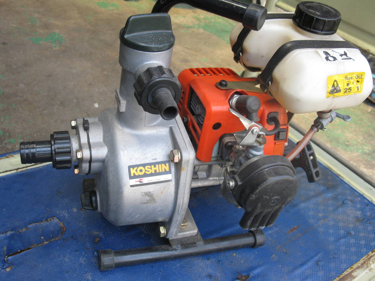 終了】【値下げしました】エンジンポンプ 工進SEG-25S