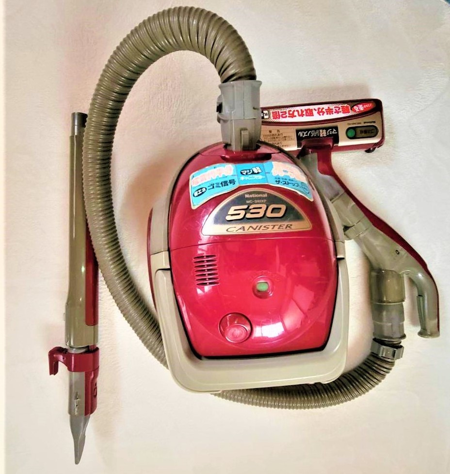 やや傷や汚れあり】【稼働品】National ナショナル 紙パック式掃除機