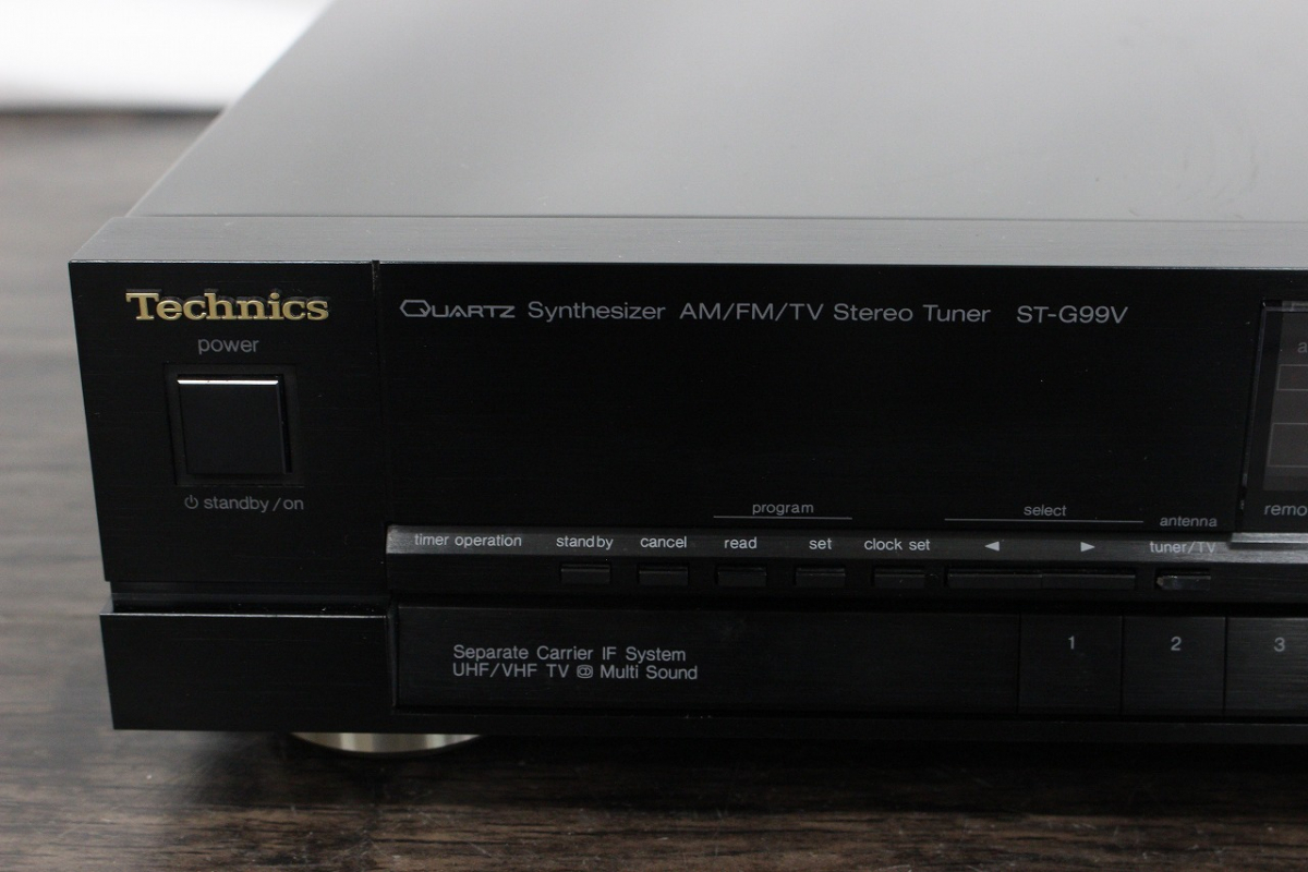 チューナー【Technics 】ST-G99V テクニクス FM/AM チューナー ST-G900