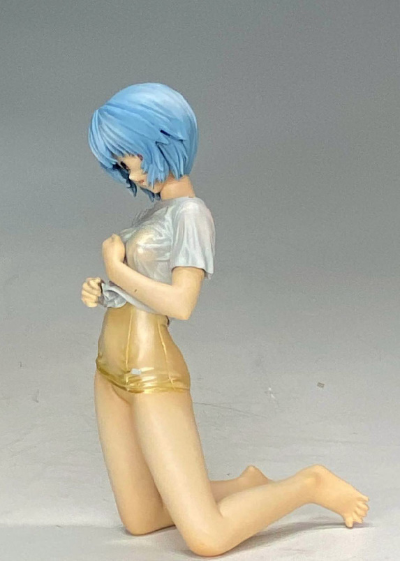 未使用】クルシマ製作所「綾波レイ:スクール水着」 白透け塗装