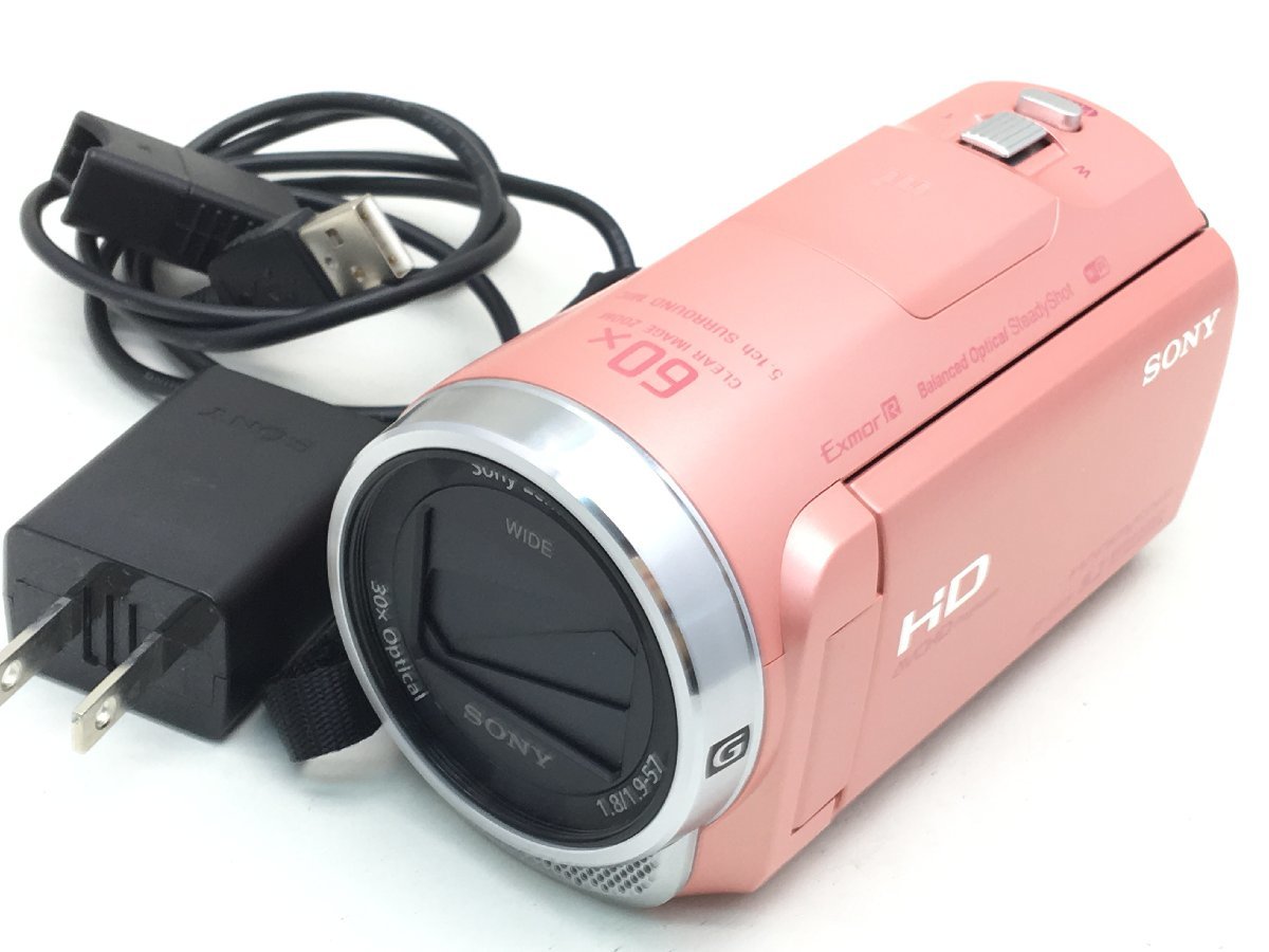 【ケース付き】ソニー SONY HDR-CX670 ピンク ビデオカメラ Amazon | SONY HDビデオカメラ Handycam HDR-CX670 ピンク 光学