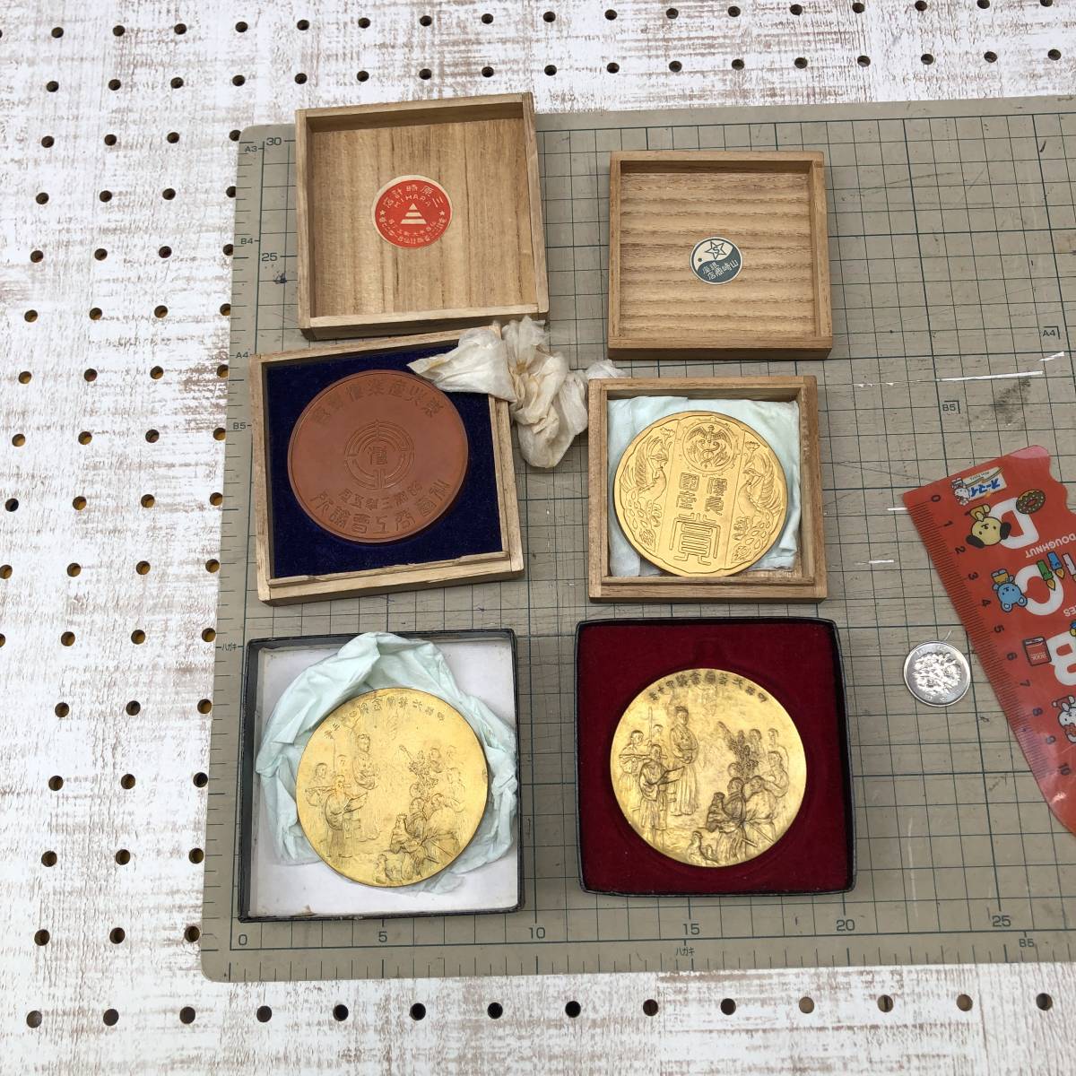大正11年 東京博覧会 銀牌 メダル 130g 旧貨幣・金貨・銀貨