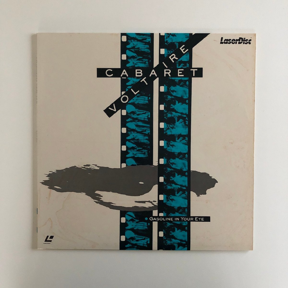 【やや傷や汚れあり】LD/ CABARET VOLTAIRE / GASOLINE IN YOUR EYE / キャバレー・ヴォルテール