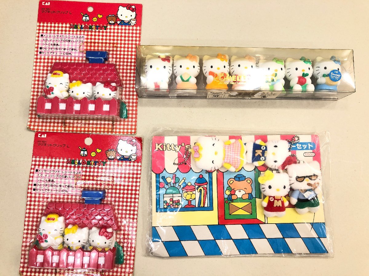 2003年 ハローキティ レトロシリーズ 夕焼け 根付け ストラップ