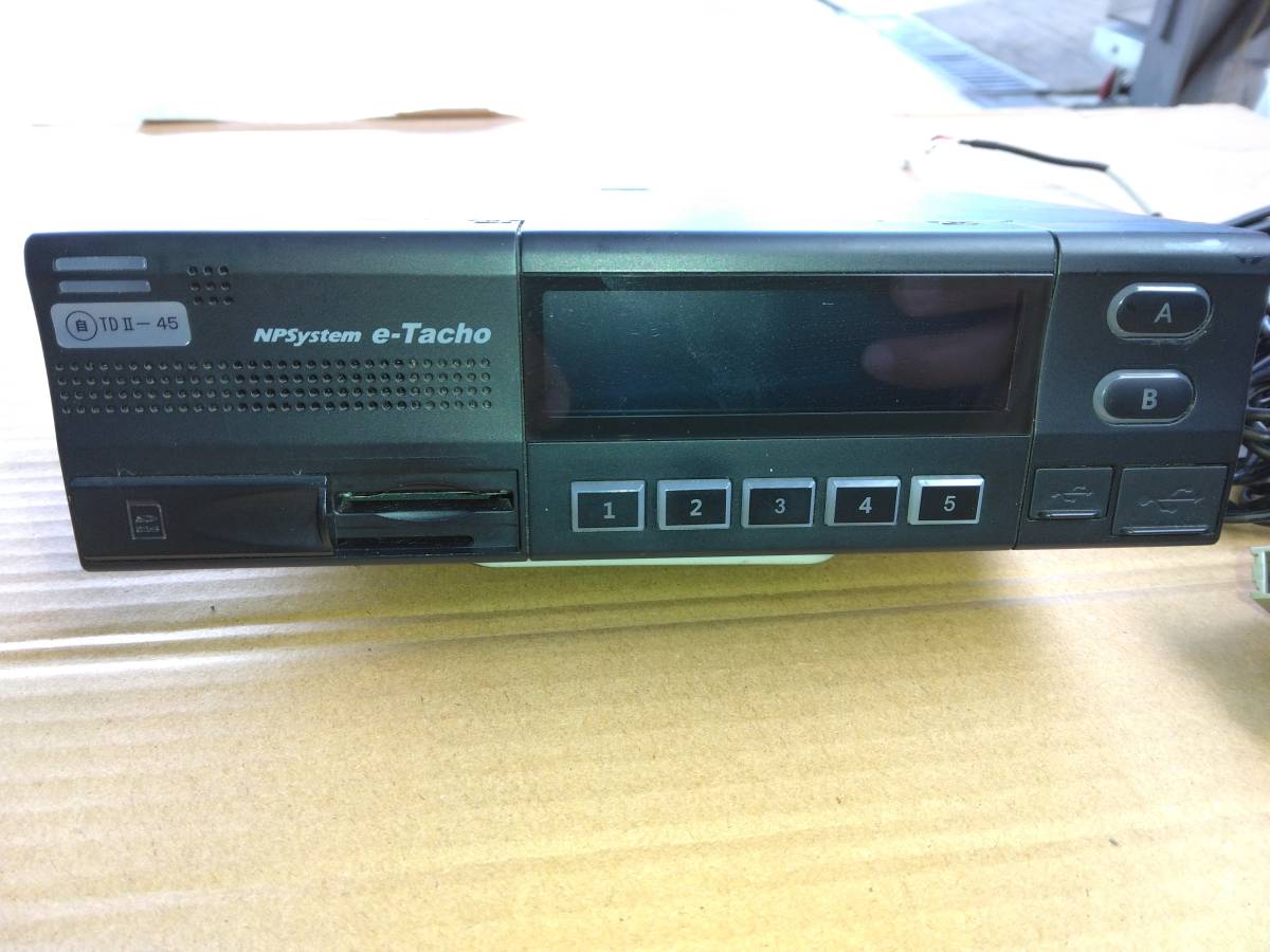 【矢108】中古品 NP System e-Tacho デジタコ 傷や汚れあり】NPシステム デジタコの落札情報詳細 - Yahoo