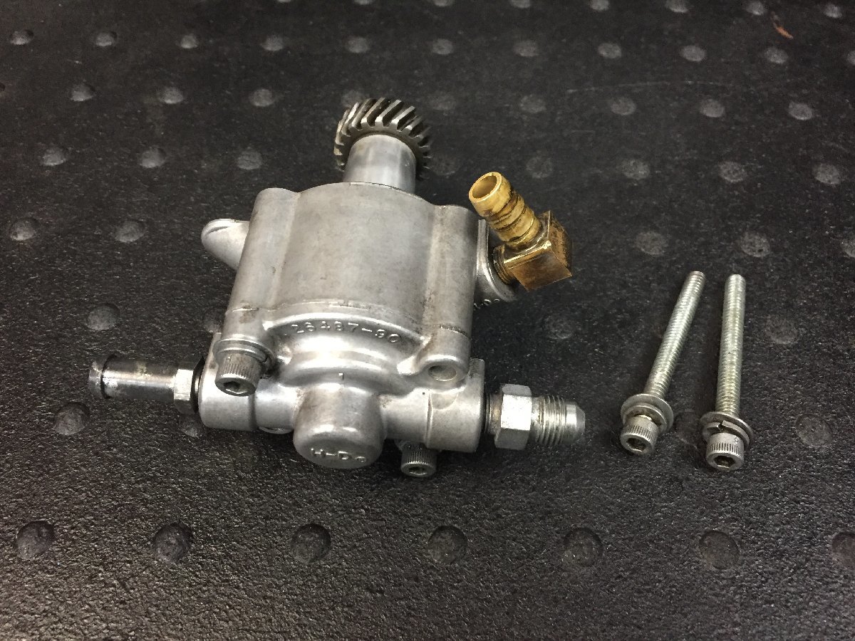 【目立った傷や汚れなし】HarleyDavidson XLH883 実動オイルポンプ ギア (検索 CAM EVO XLH1200 ハガー