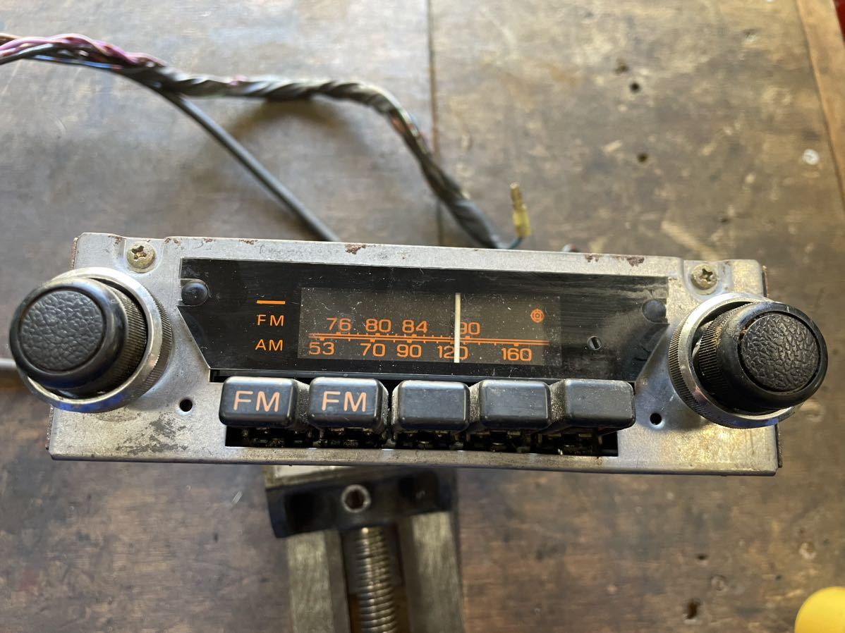 【やや傷や汚れあり】クラリオン カーラジオ AM.FM当時物 旧車の落札情報詳細 ヤフオク落札価格検索 オークフリー