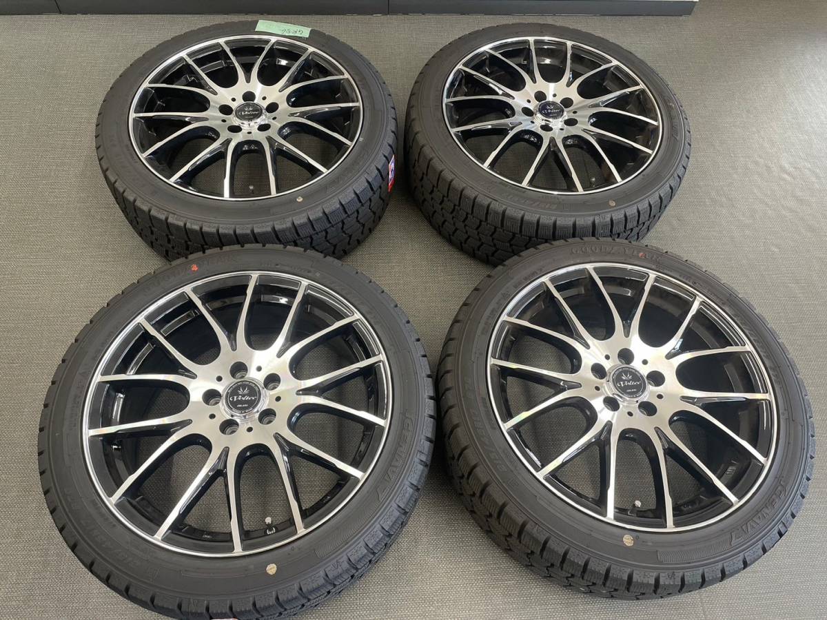 【目立った傷や汚れなし】冬用 215/45R17 GOODYEAR ICENAVI7 GR86 アルミ付きスタッドレスタイヤ4本セット 2022年製 Voltec ボルテックの落札情報詳細