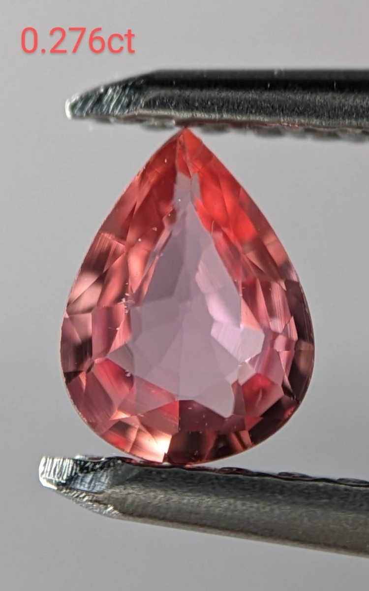 天然パパラチア サファイア 0.511 ct スリランカ産出 #SAO2211 天然パパラチア サファイア 0.511 ct スリランカ産出 #SAO2211