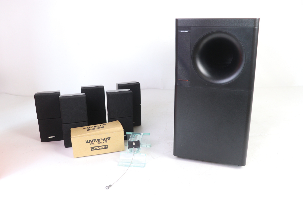 【やや傷や汚れあり】【ト足】 BOSE ボーズ Acoustimass 15 Home Theater Speaker System