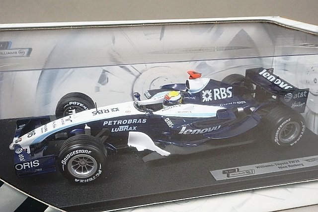 【現在希少】hotwheels 1/18 ウィリアムズ ニコロズベルグ FW29 1/18】Williams-Toyota FW29 Nico Rosberg