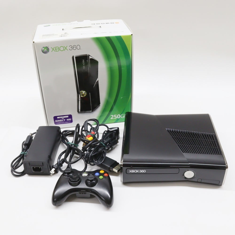 【傷や汚れあり】XBOX360 S 250GB MODEL1439 本体 コントローラー エックスボックス エス Microsoft