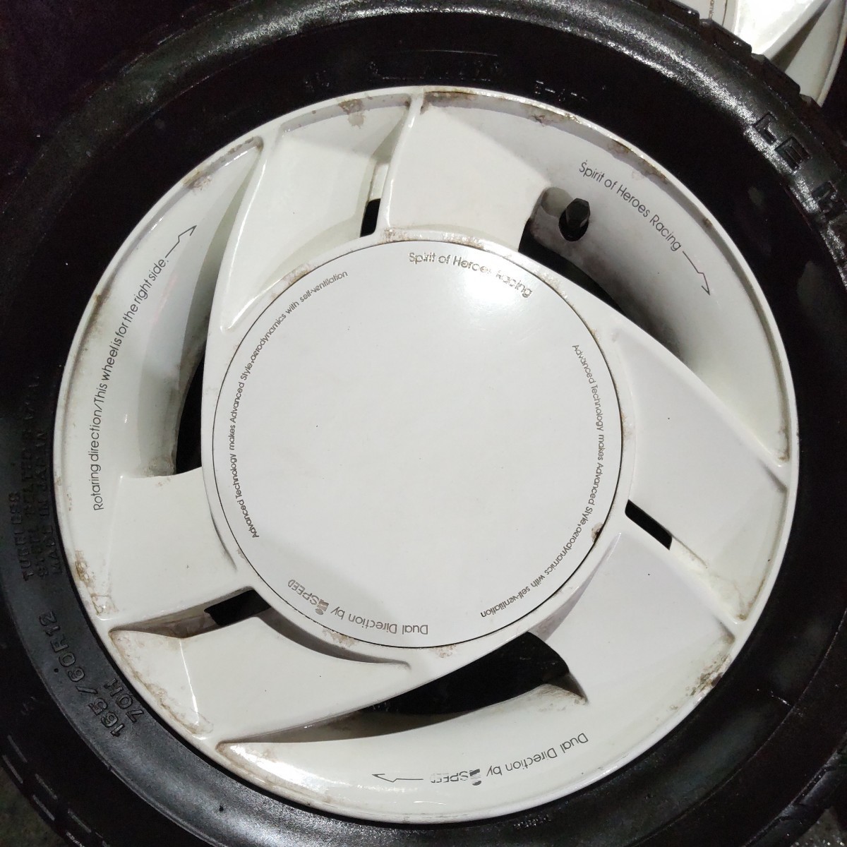 旧車ホイール Speed star Hart スピードスター 15インチ 4本 6.5 