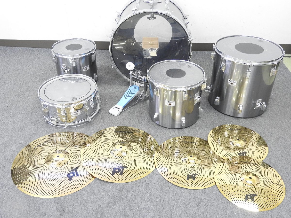 【傷や汚れあり】TAMA/タマ ドラム 3点セット SWINGSTARの落札情報詳細 - ヤフオク落札価格検索 オークフリー