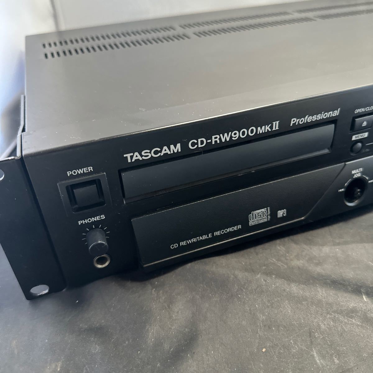 TASCAM CD-RW900SL ※ジャンク 傷や汚れあり】「2FS15」TASCAM タスカム