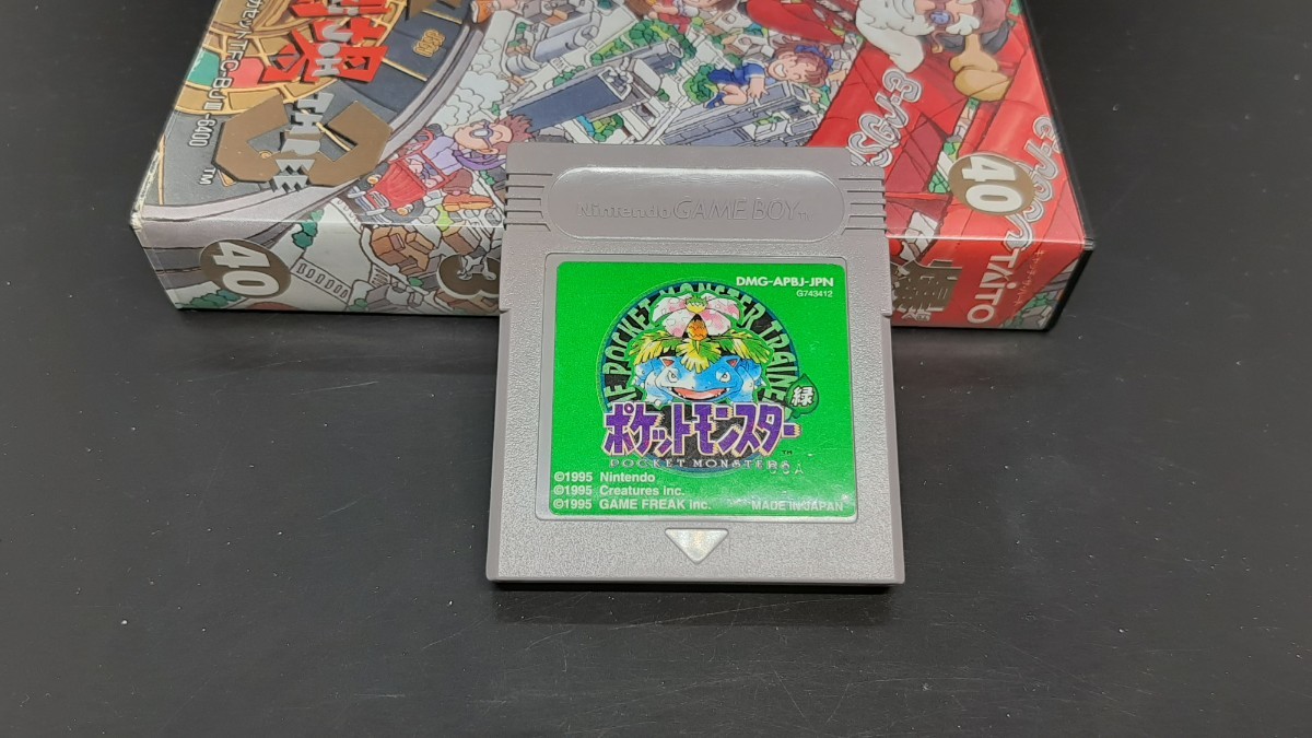 ポケモン 緑 ソフト ゲームボーイ GB ポケットモンスター