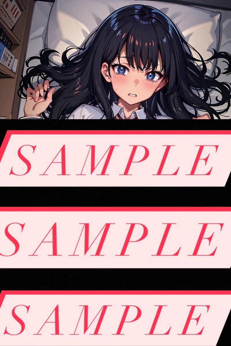 未使用】(SSSS.GRIDMAN 宝多六花)アニメ/ポスター/同人/イラスト/AI