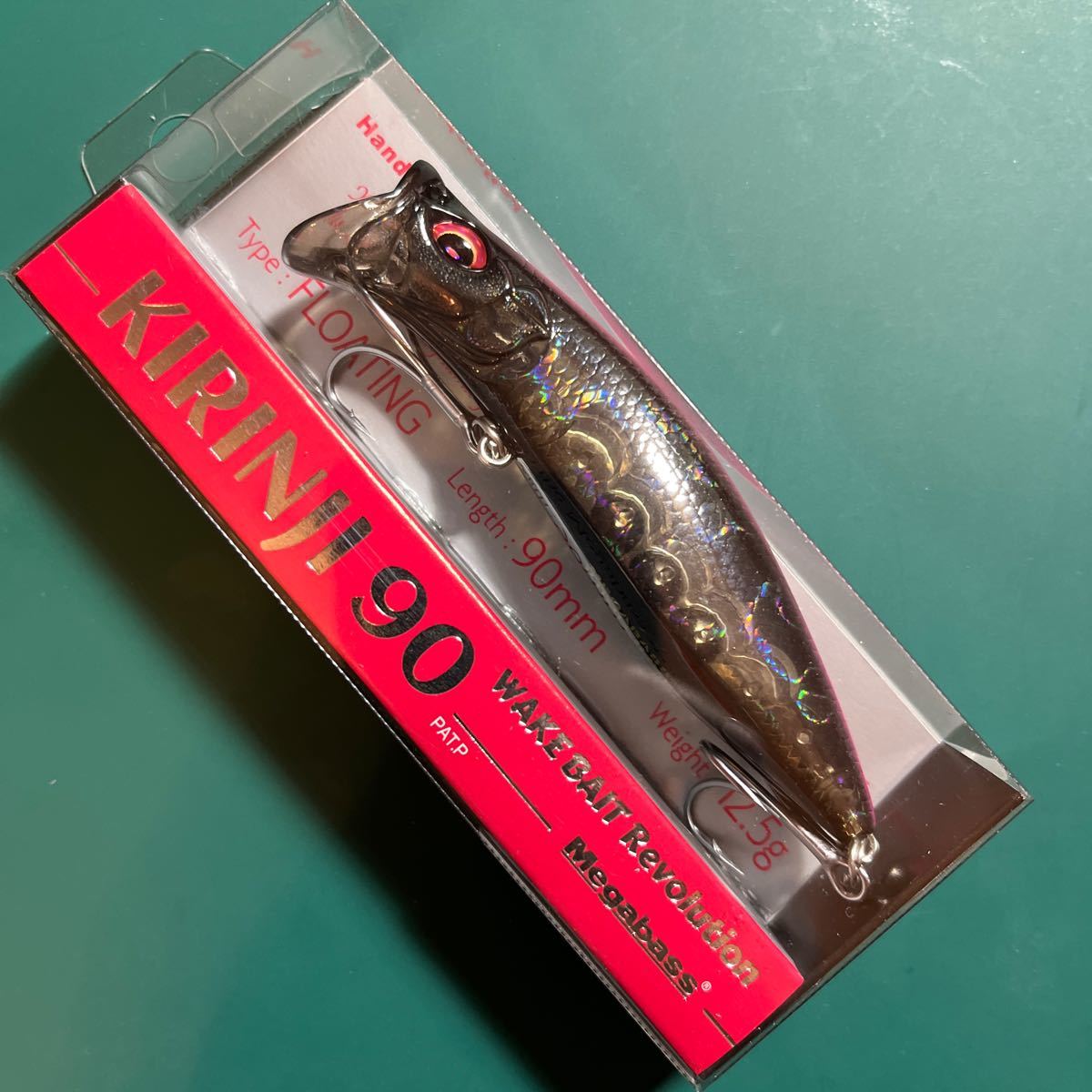 【未使用】メガバス キリンジ 90 ブラックピンクバック ② Megabass KIRINJI90 GP BLACK PINK BACKの落札