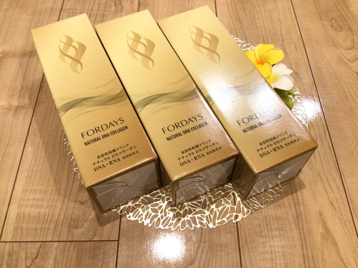 フォーデイズナチュラルDNコラーゲンドリンク3本 フォーデイズ 核酸