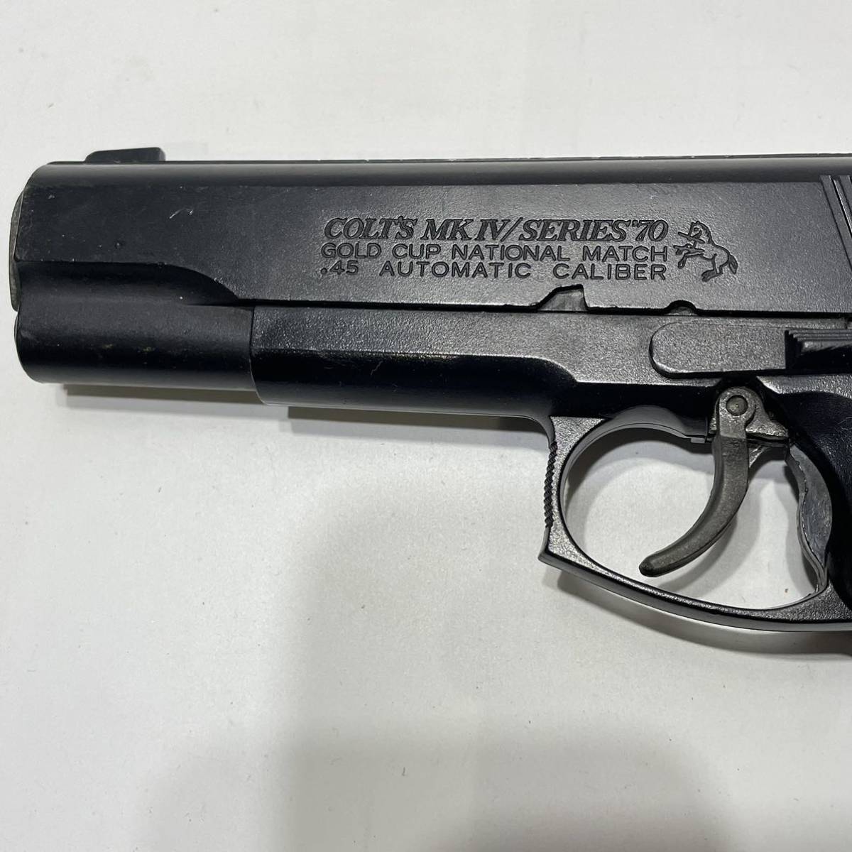 動作品ガスガン Colt Mk.IV Series'70 ゴールドカップ コルト