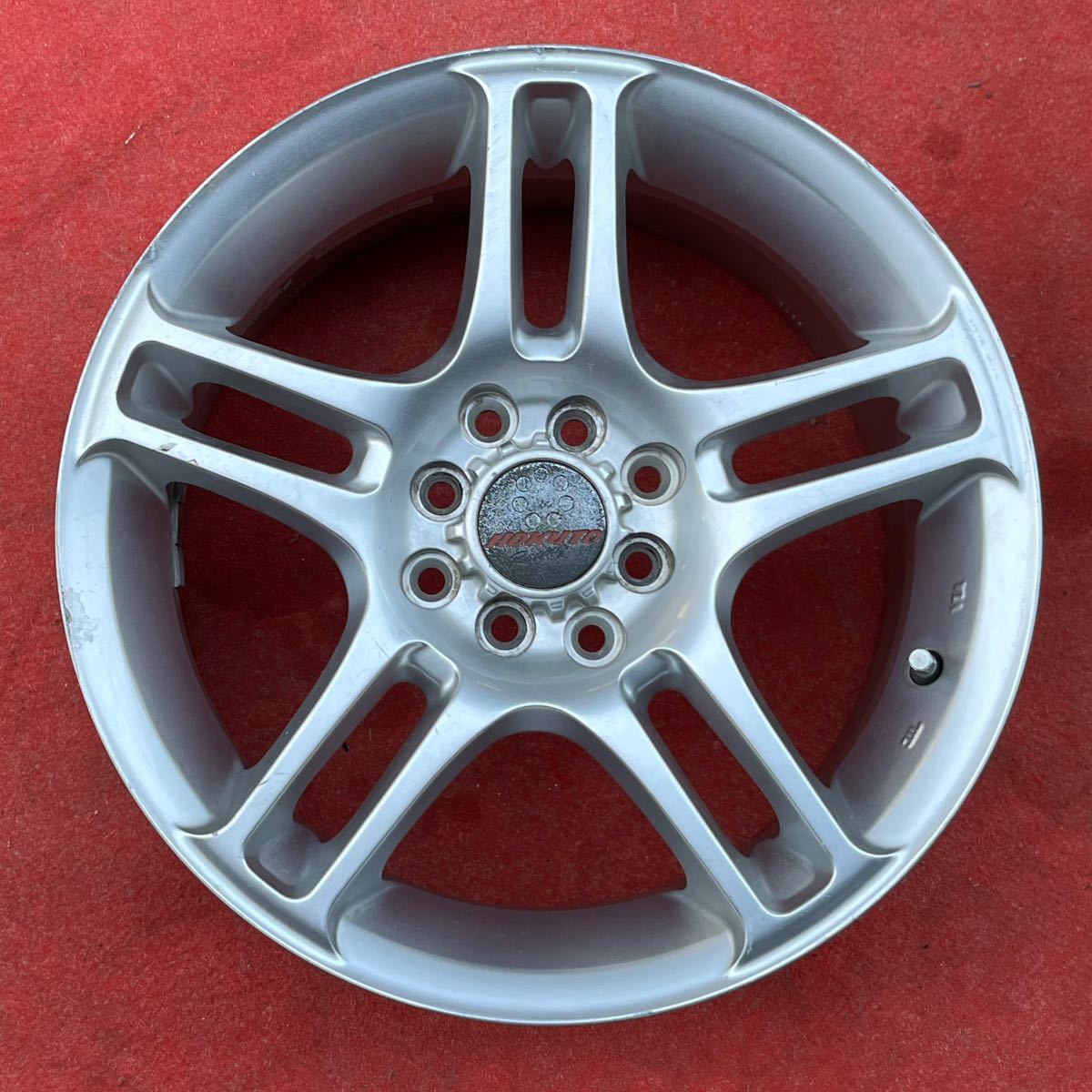 傷や汚れあり】日本製。CRIMSON HOKUTO RACING 16インチ×7JJ +47 100