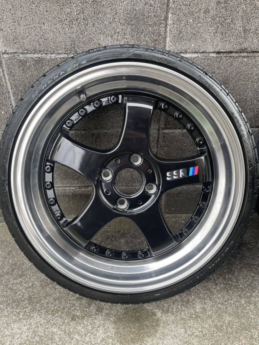 傷や汚れあり】STEALTH RACING ステルスレーシング k35 4H PCD100 OFF+