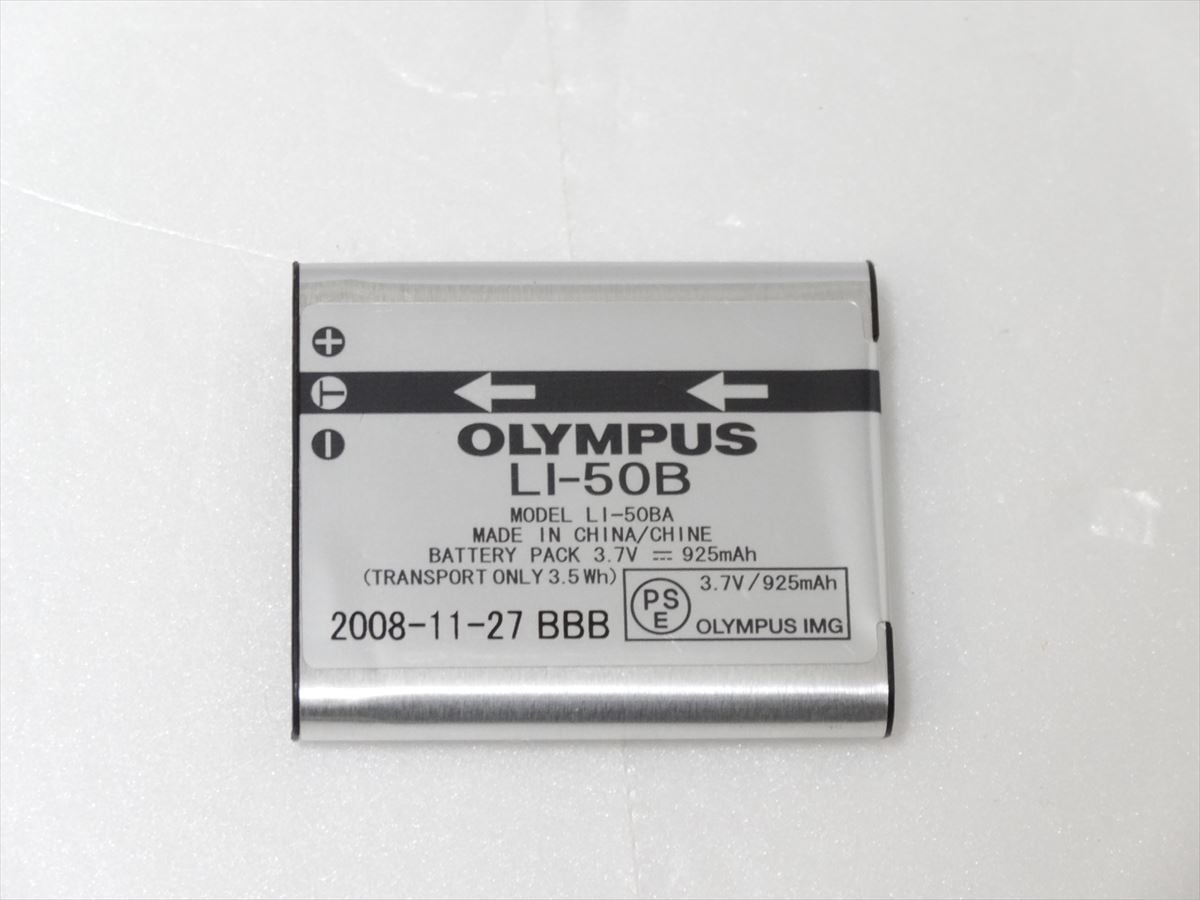 【未使用】未使用 OLYMPUS 純正 バッテリー LI50B オリンパス 電池 送料120円 20081の落札情報詳細 ヤフオク落札