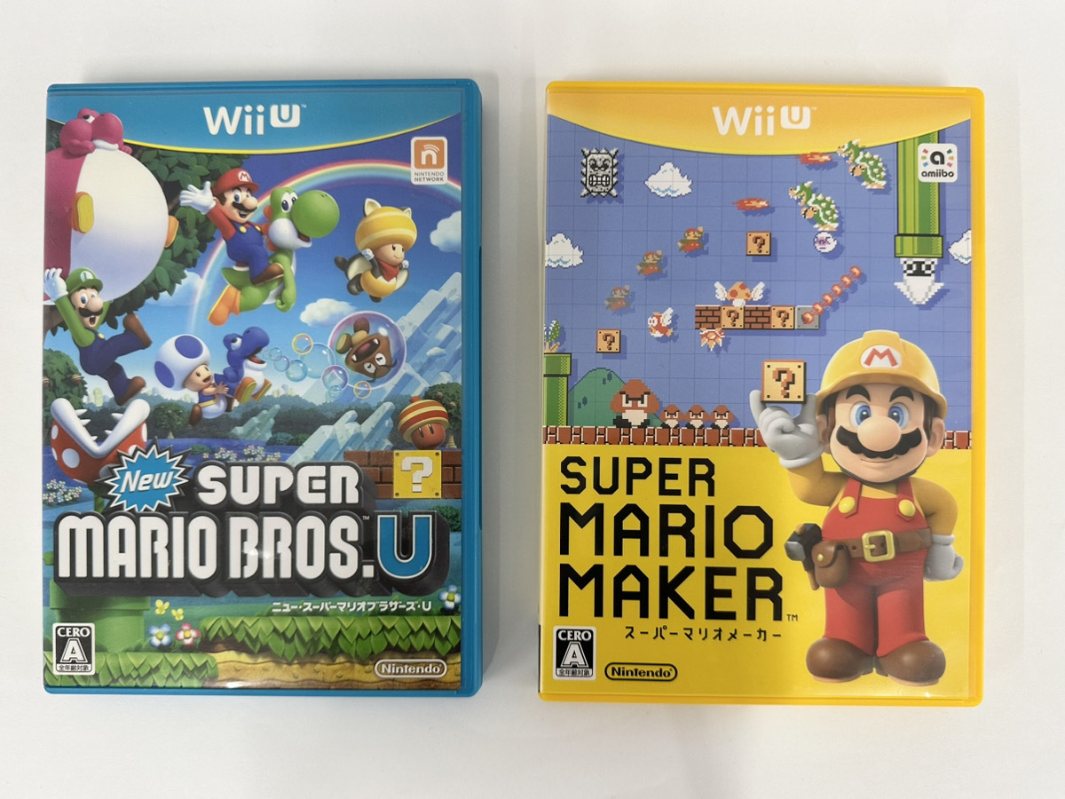 WiiUスーパーマリオメーカーセット本体＋ソフト3点 その他
