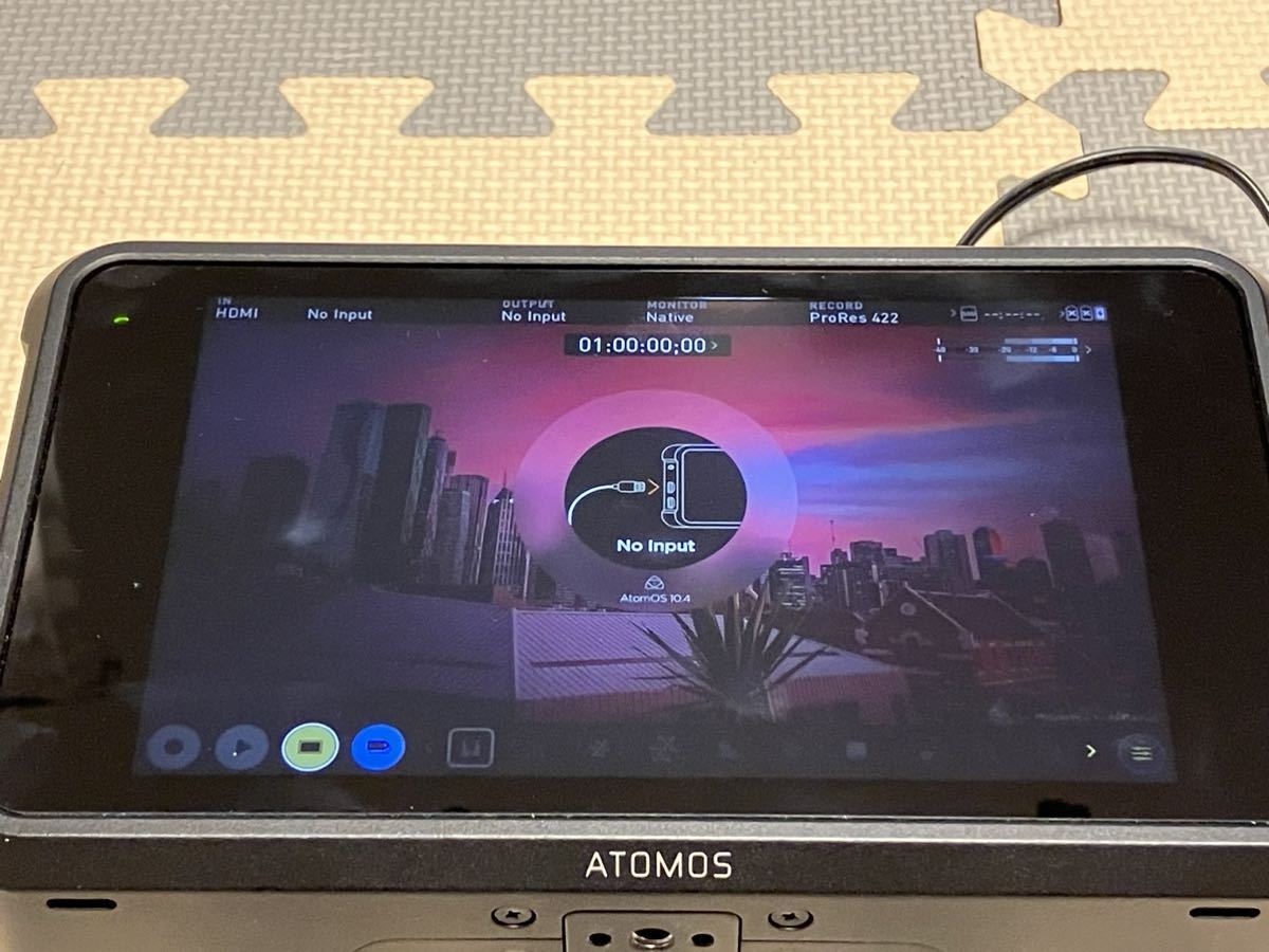 やや傷や汚れあり】ジャンク Atomos アトモス SHOGUN7 ショーグン7  