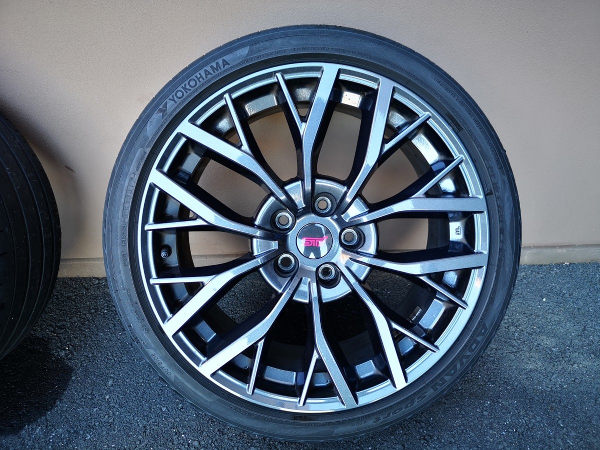 WRX STI VAB純正ホイール1本 19インチ 傷や汚れあり】スバル WRX STI（