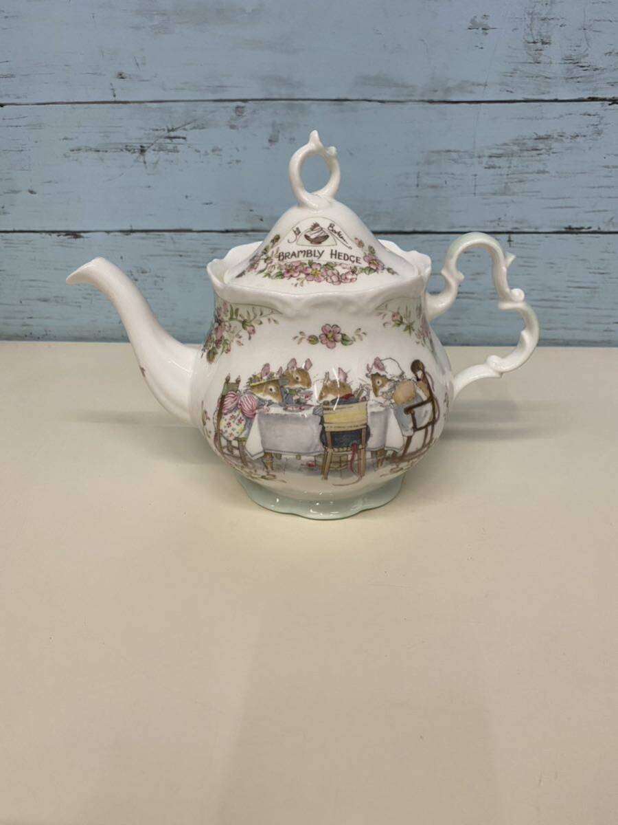 【やや傷や汚れあり】美品 ROYAL DOULTON ロイヤルドルトン BRAMBLY HEDGE ブランブリーヘッジ TEA SERVICE