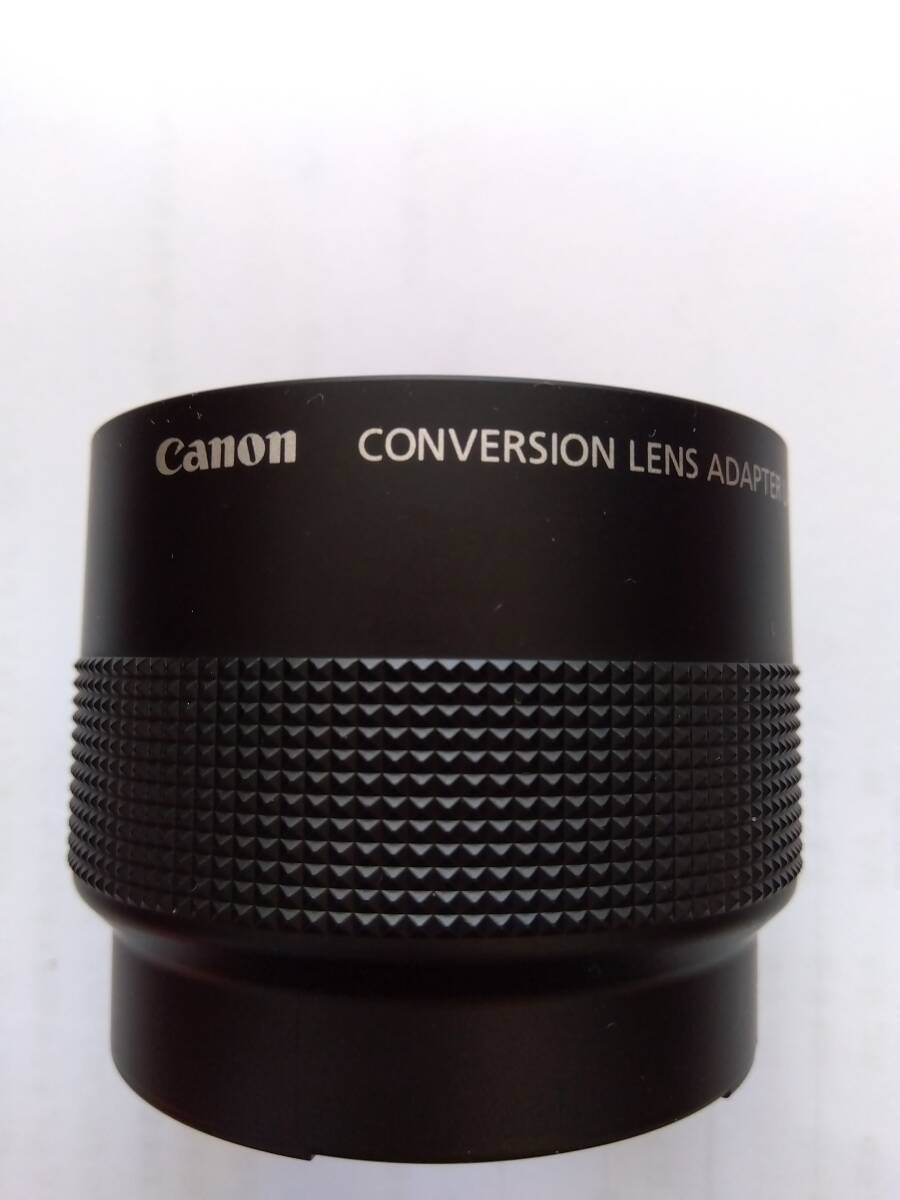 【目立った傷や汚れなし】【Canon】powershot G7 G9 望遠用 Conversion Lens Adapter LADC58HとTELECONVERTER TCDC58C