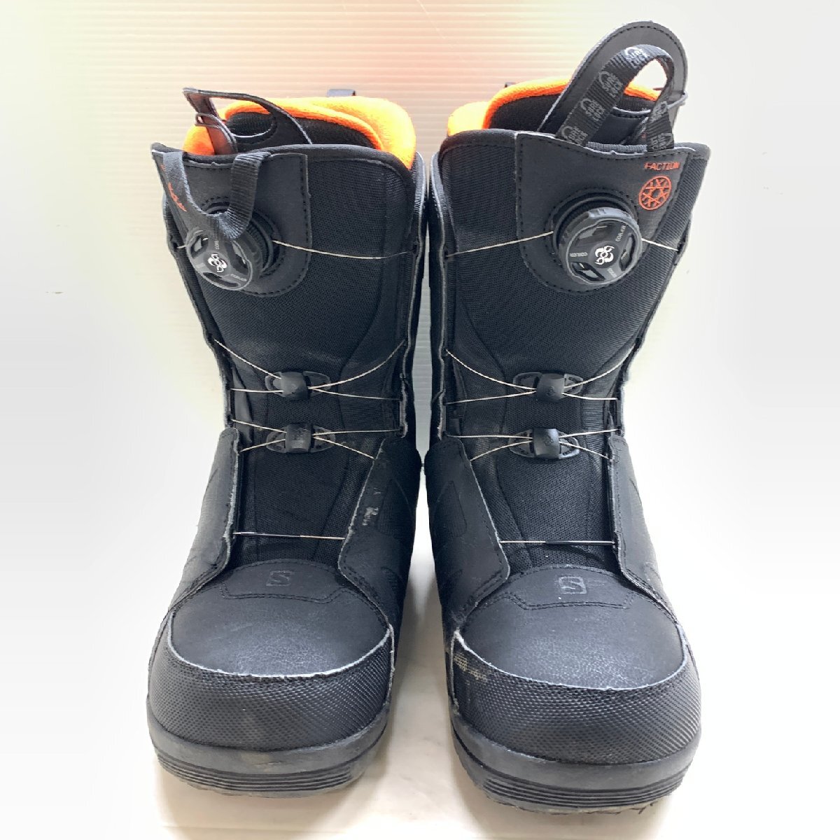 MIN【中古品】 MSMS サロモン SALOMON スノーボードブーツ FACTION BOA 28㎝ サロモン箱なし 〈118-240405-MK-3-MIN〉の1番目の画像