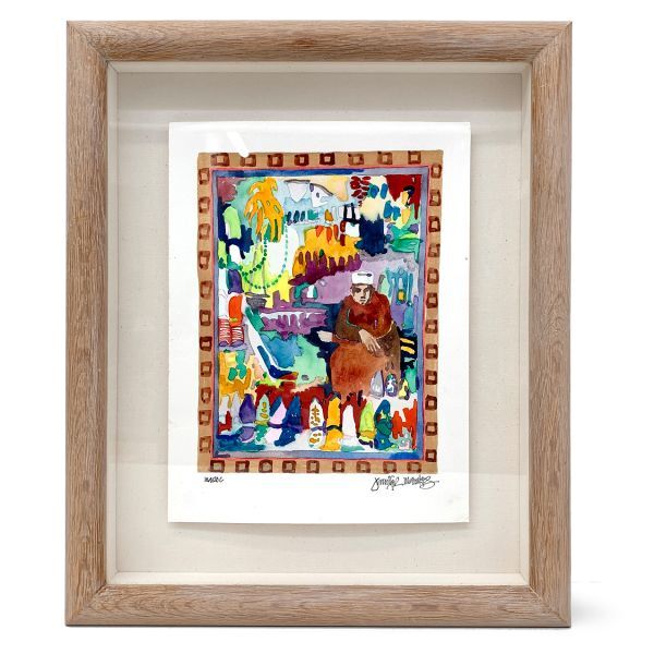 中古】朝隈敏彦 油彩画 清水寺 三重塔 作品サイズ27×22cmの落札