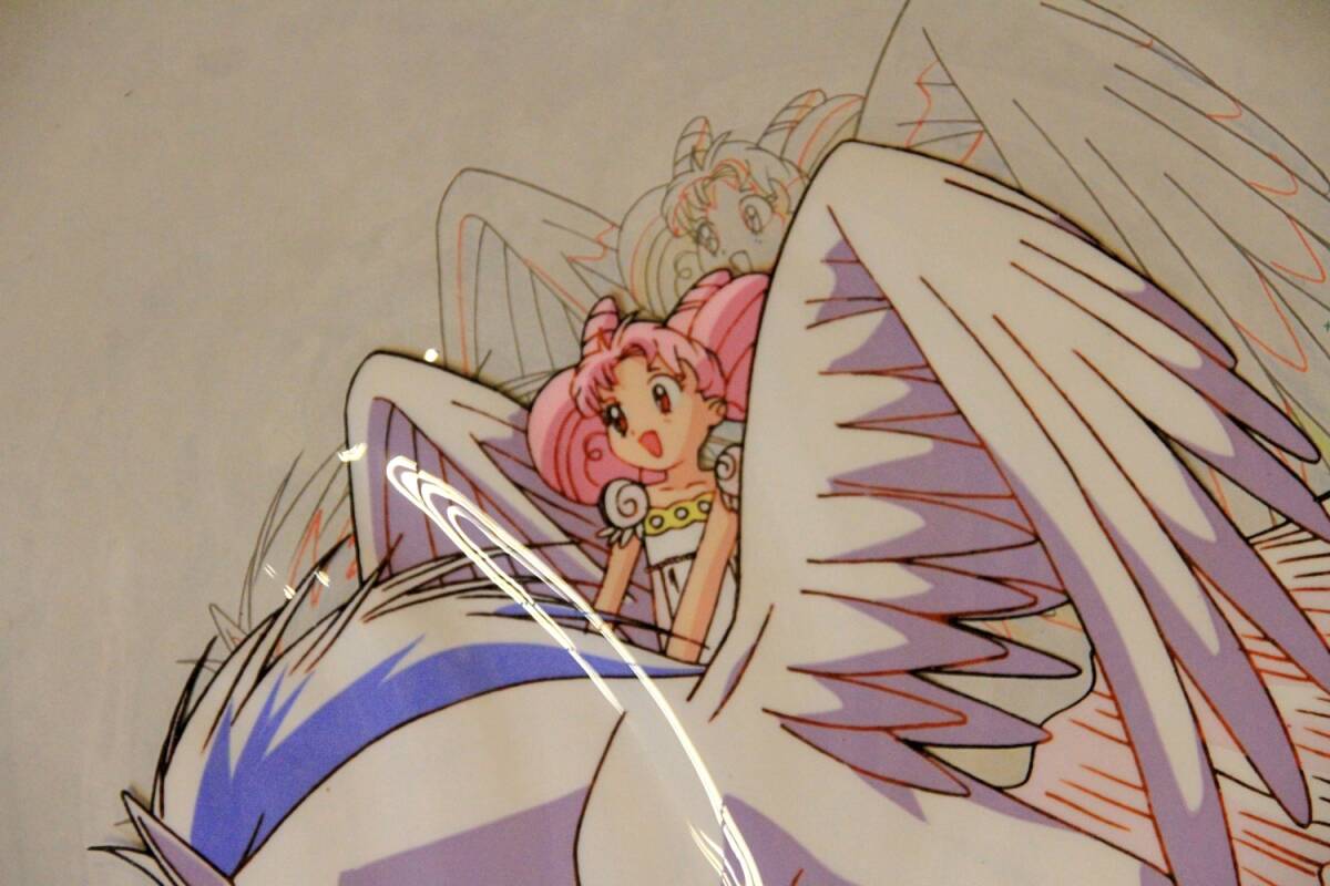 セーラームーン セル画「ペガサスに乗るちびうさ」
