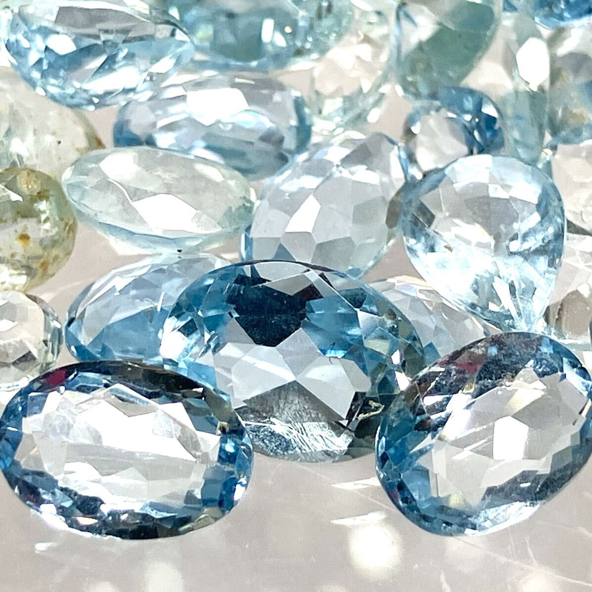 天然 アクアマリン ルース11.2g （天然】アクアマリン ルース 4.2g 温和） 